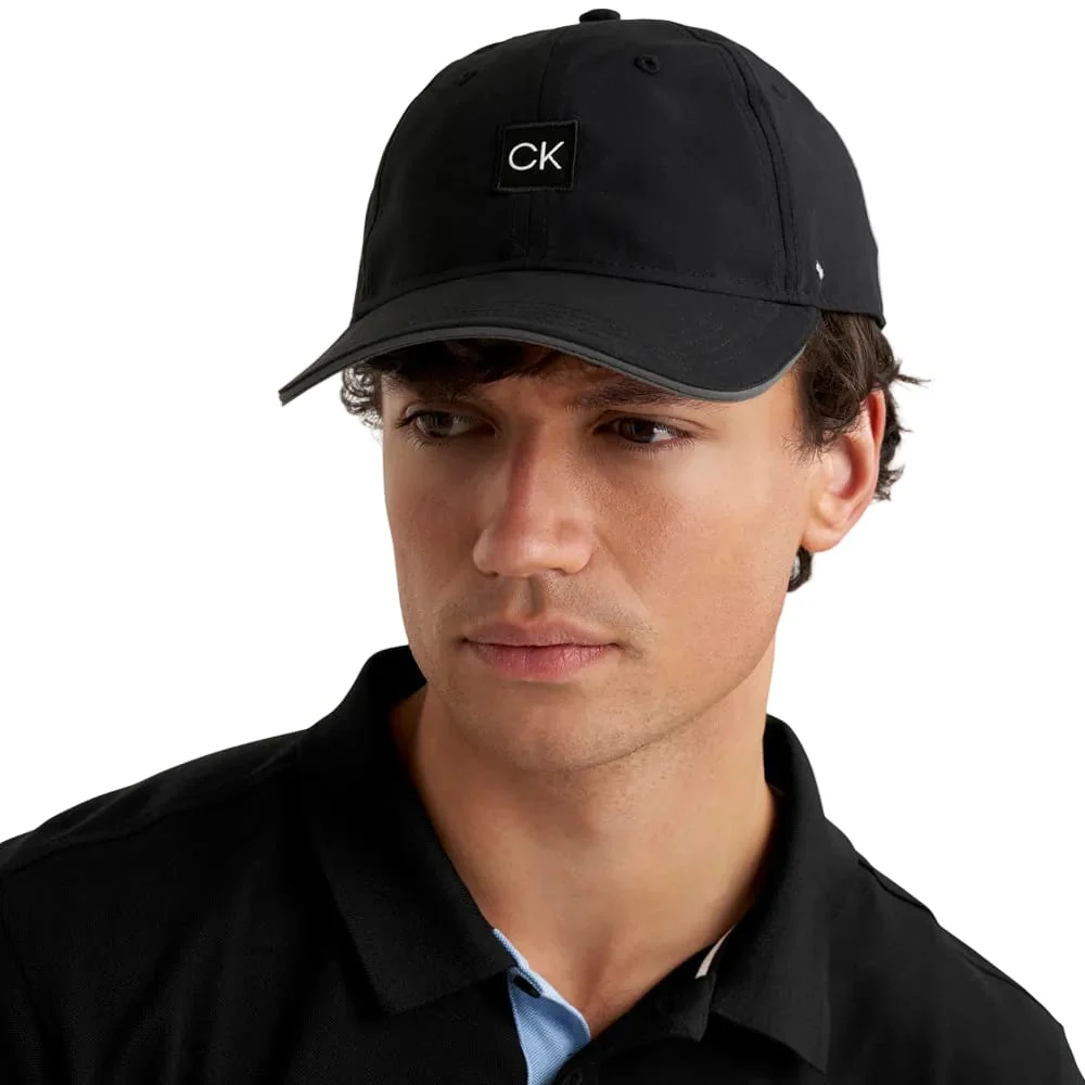Calvin Klein Microfibre Baseball Cap - Black - Image 6