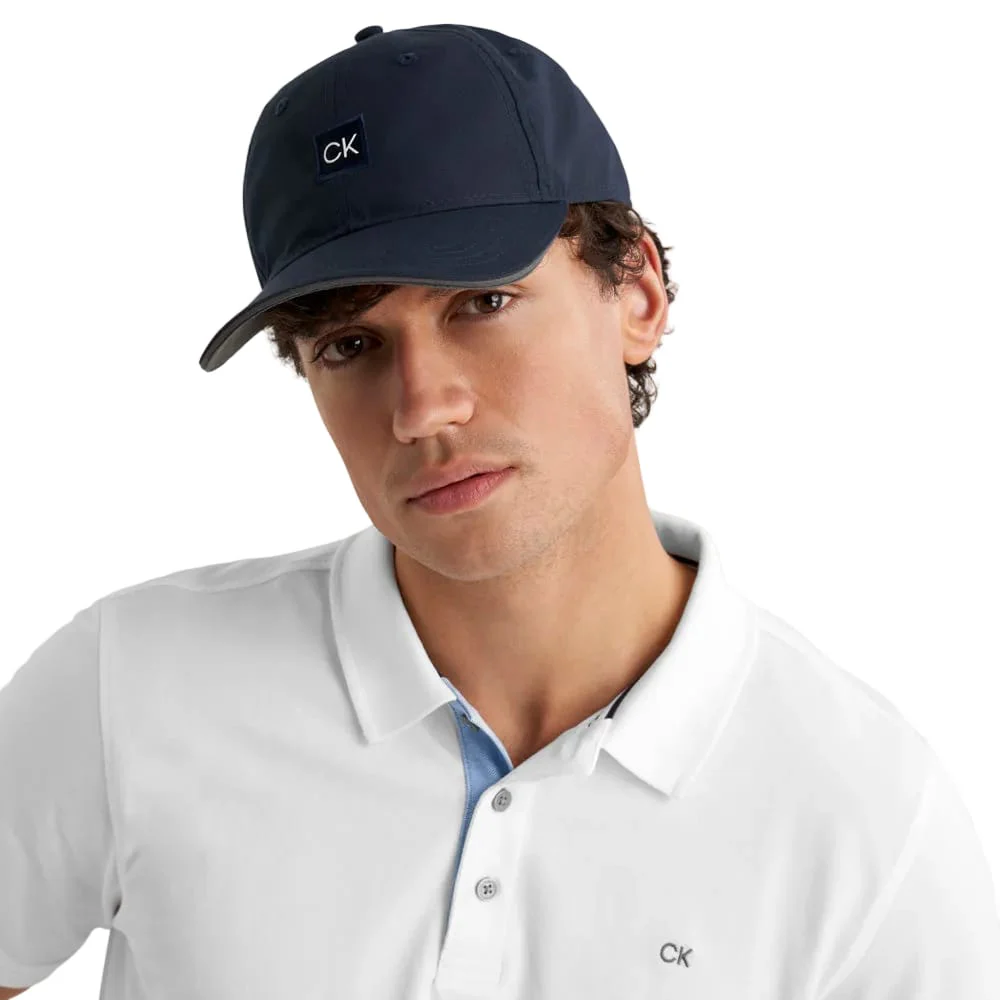 Calvin Klein Microfibre Baseball Cap - Dark Navy - Image 4