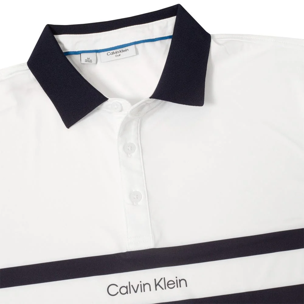 Calvin Klein Newberry Polo Shirt- White - Image 5