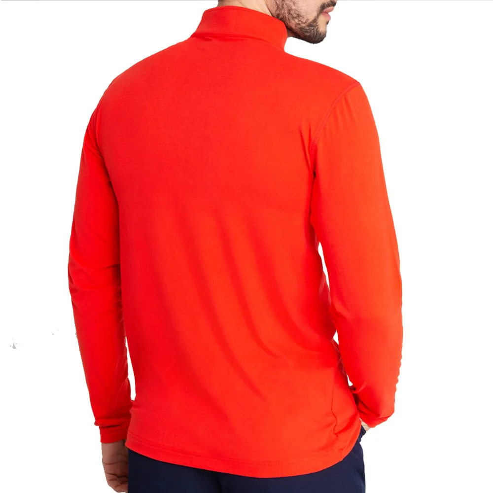 Calvin Klein Newport Half-Zip Sweater - Fiery Red - Image 4