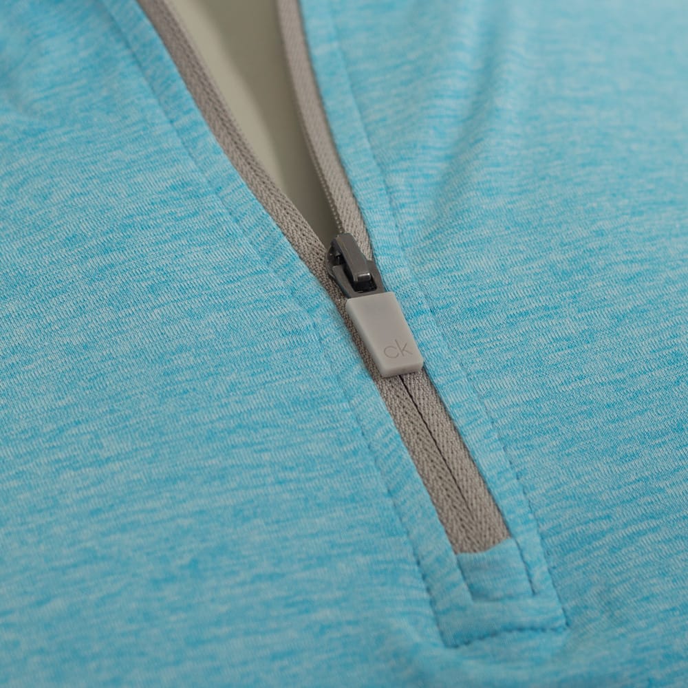 Calvin Klein Newport Half-Zip Sweater - Sky Blue - Image 3