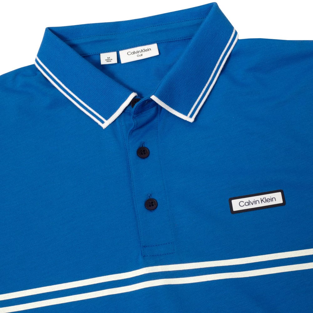 Calvin Klein Newtown Polo Shirt- Sapphire - Image 5