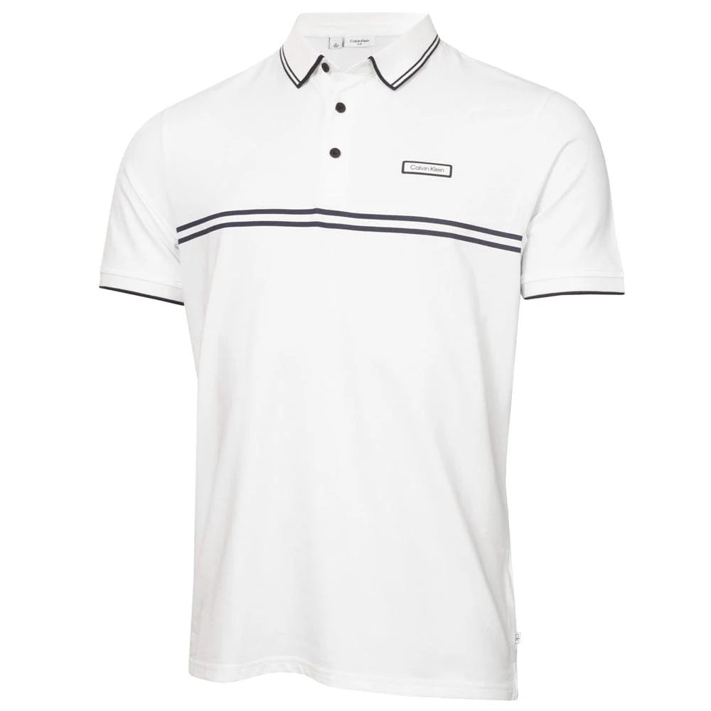 Calvin Klein Newtown Polo Shirt - White - Image 2