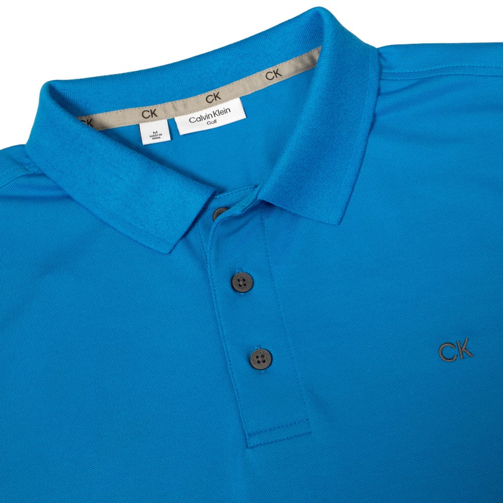 Calvin Klein Planet Polo Shirt - Blue - Image 5