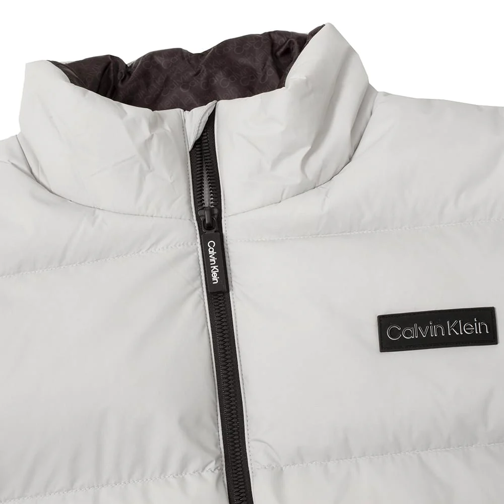 Calvin Klein Rivington Padded Jacket - Silver - Image 3