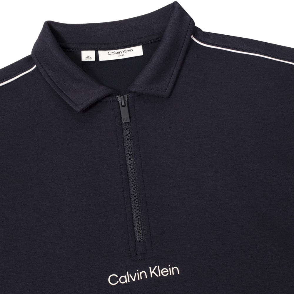 Calvin Klein Rossmore Collared Half Zip - Navy - Image 4
