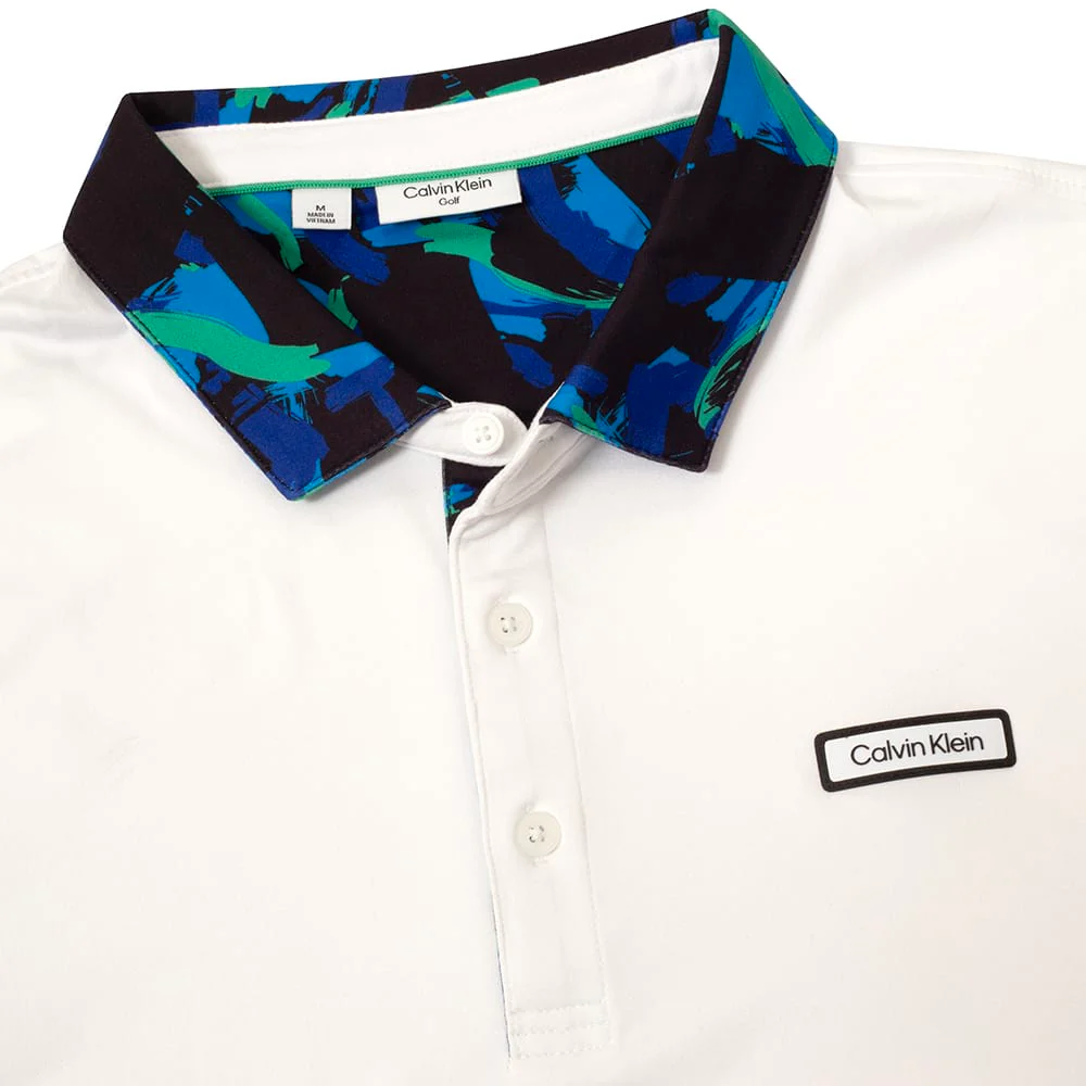 Calvin Klein Seabury Polo Shirt - White - Image 3