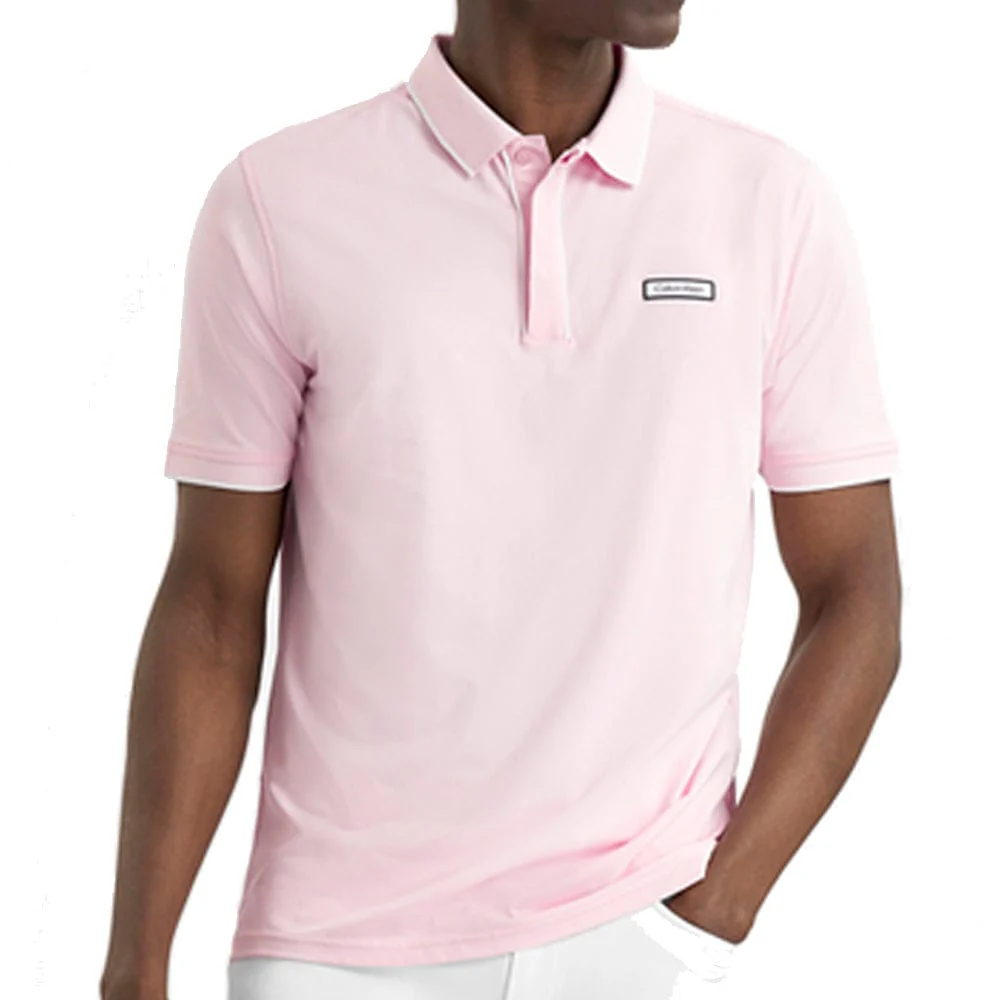 Calvin Klein Seafield Polo Shirt - Cherry Blossom