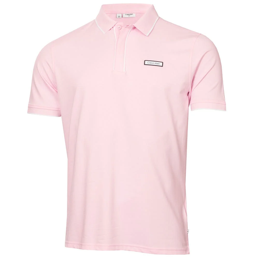 Calvin Klein Seafield Polo Shirt - Cherry Blossom - Image 3