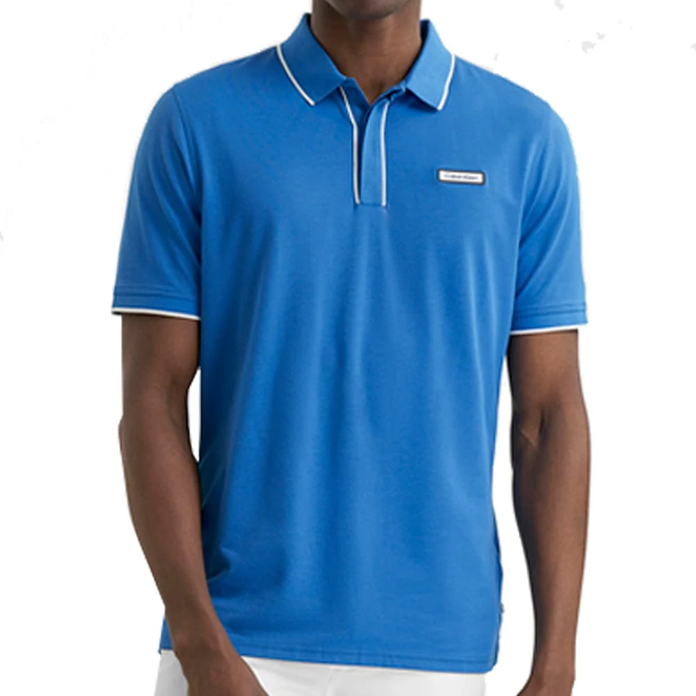 Calvin Klein Seafield Polo Shirt - Sapphire - Image 4