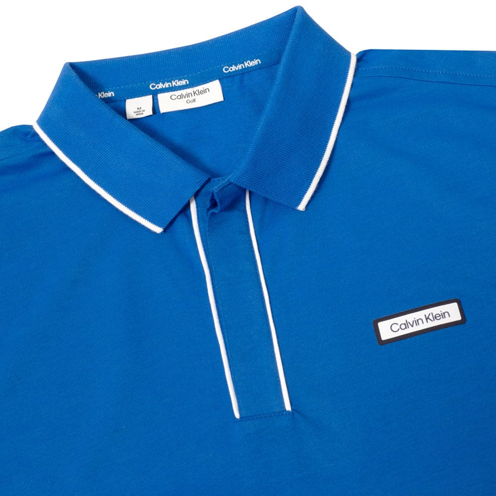 Calvin Klein Seafield Polo Shirt - Sapphire - Image 7