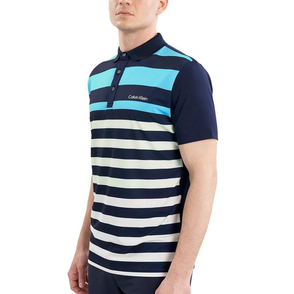 Calvin Klein Somerset Polo Shirt - Navy - Image 3