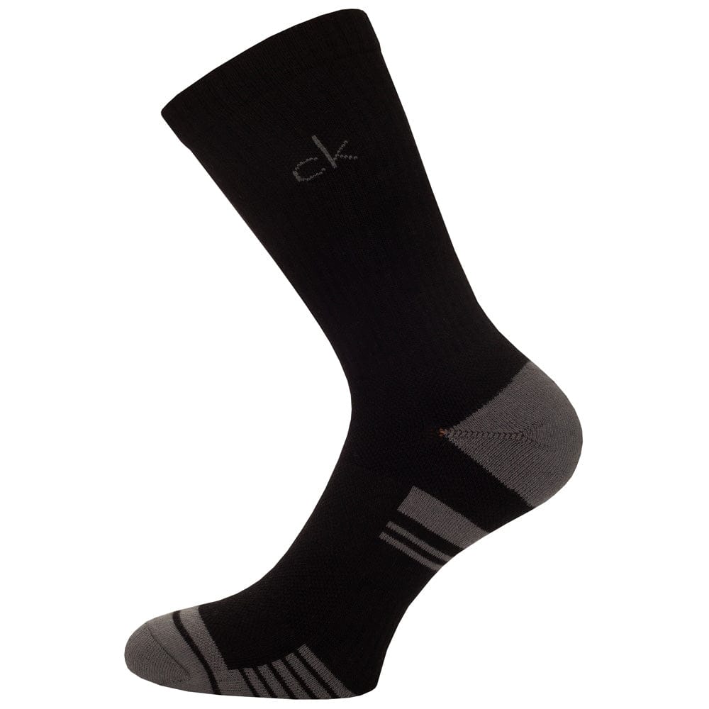 Calvin Klein Tech Crew Sock (3 Pack) - Black/Grey OSFM - Image 2