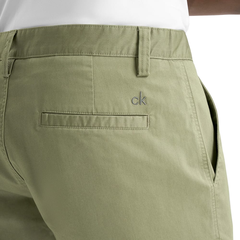 Calvin Klein Vacation Chino Shorts - Pale Olive - Image 7
