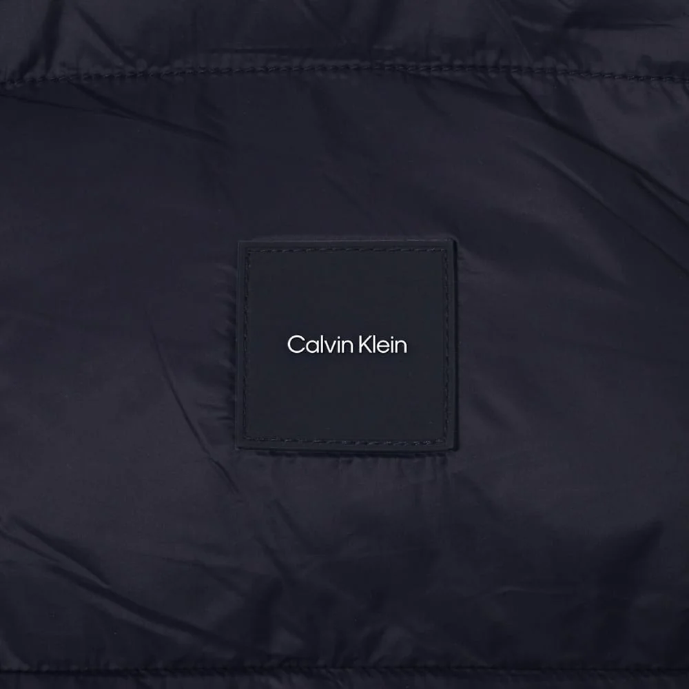 Calvin Klein Vanta Hooded Puffa Gilet - Navy - Image 5