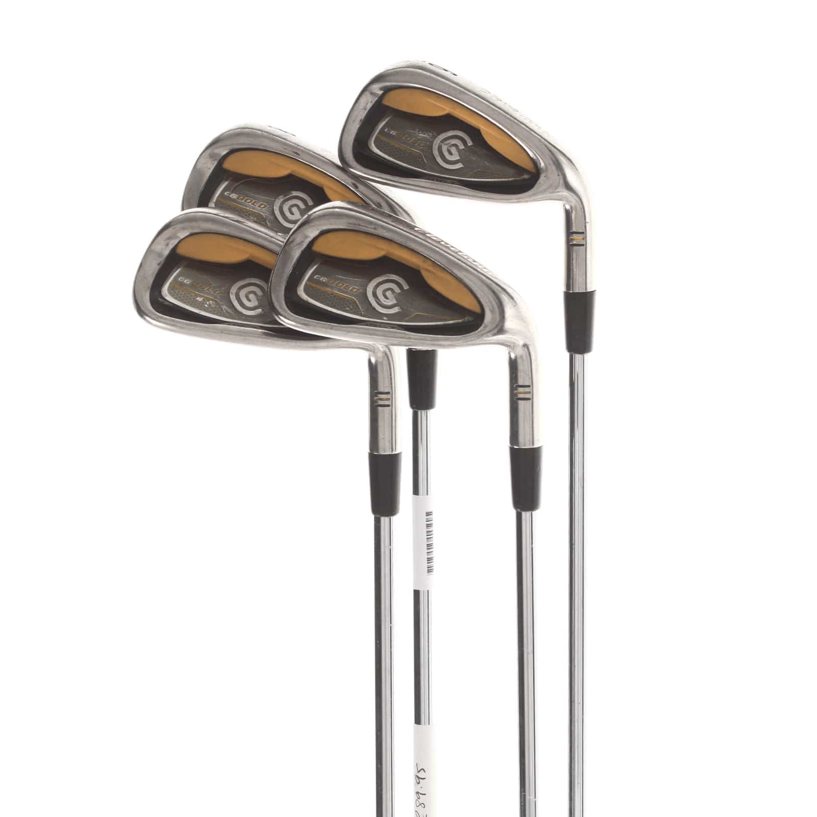 Cleveland CG Gold Steel Mens Right Hand Irons 6-PW Regular - Cleveland