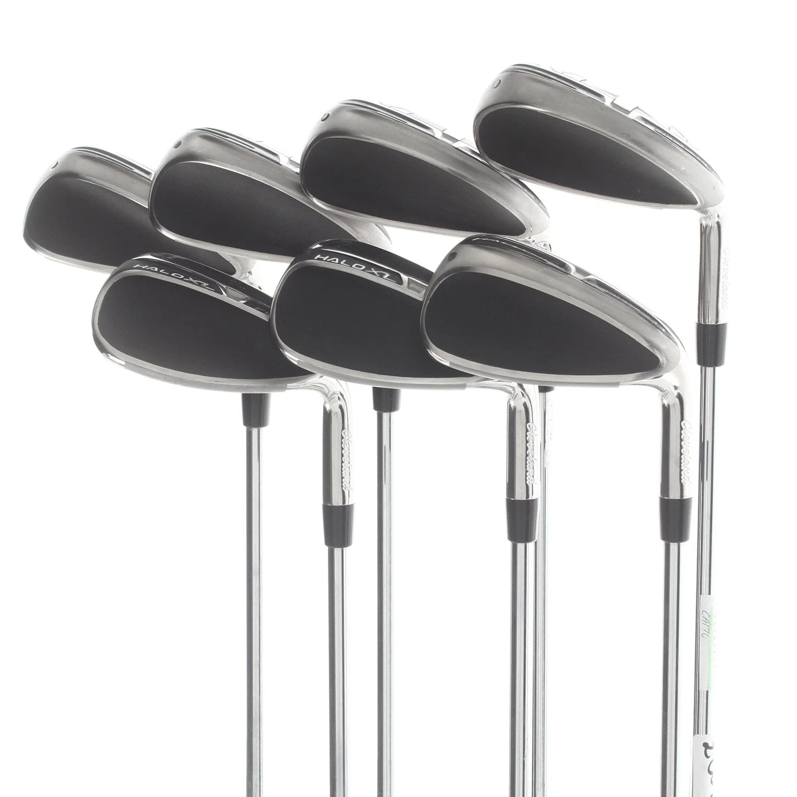 Cleveland Halo XL Full Face Steel Mens Right Hand Irons 5-SW Regular - KBS Tour Lite