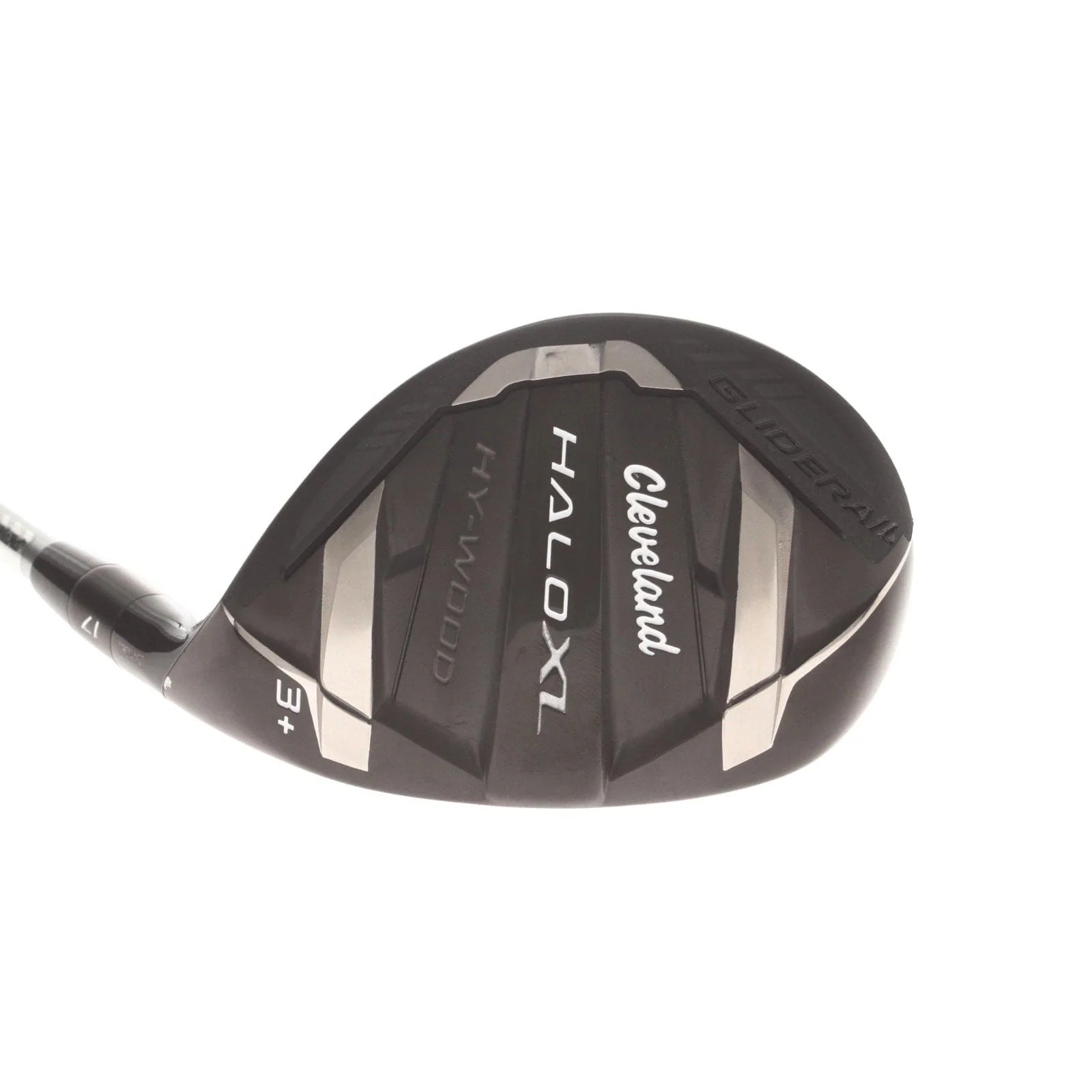 Cleveland Halo XL Hy-Wood Graphite Mens Right Hand 3 Hybrid 17* Regular - Aldila Ascent Blue 40 - Image 2