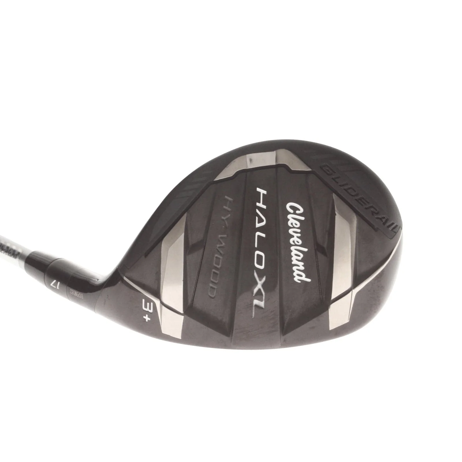 Cleveland Halo XL Hy-Wood Graphite Mens Right Hand 3 Hybrid 17* Senior - Aldila Ascent 40 Blue - Image 2