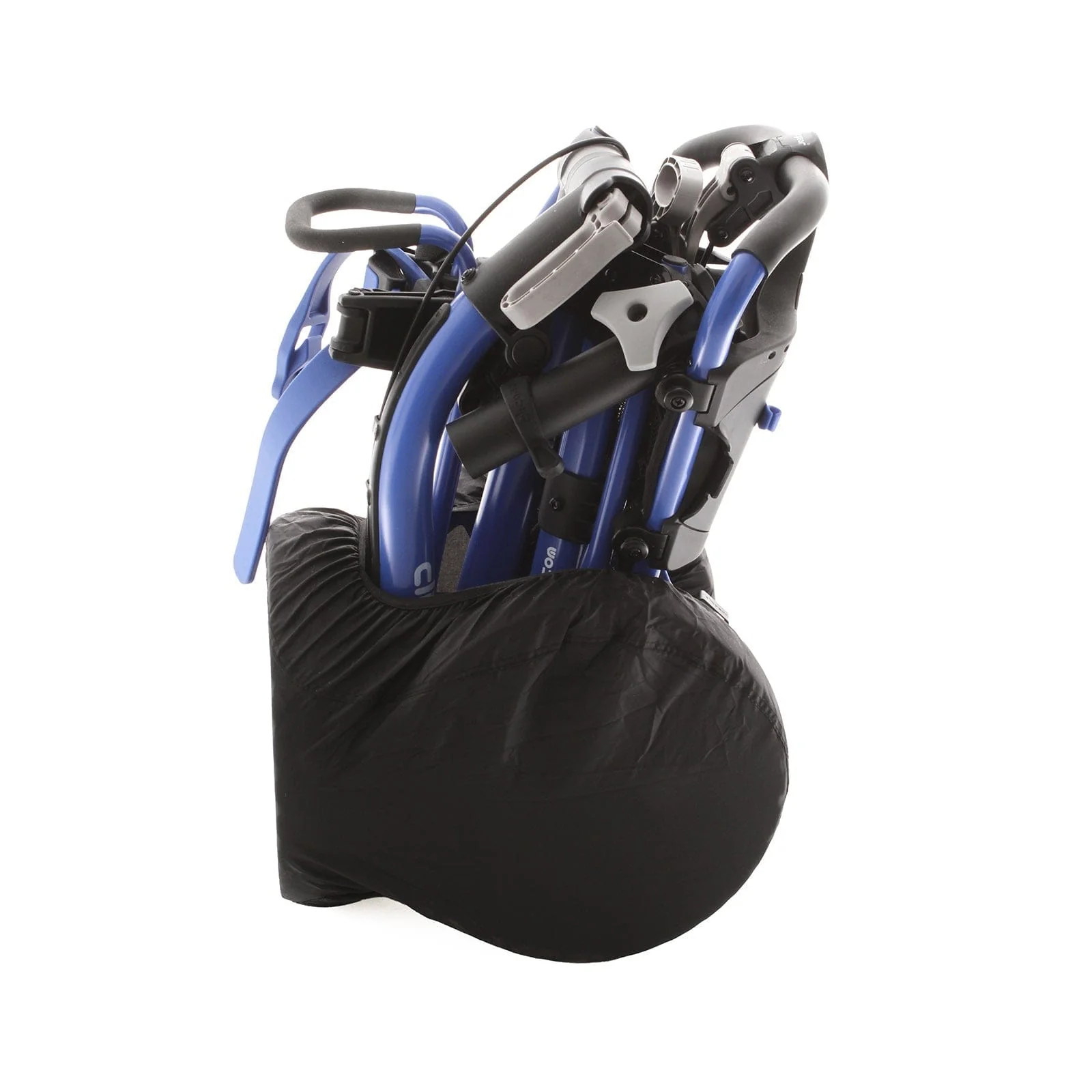 Clicgear 4 3-Wheel Push/Pull Trolley - Black/Blue - Image 5
