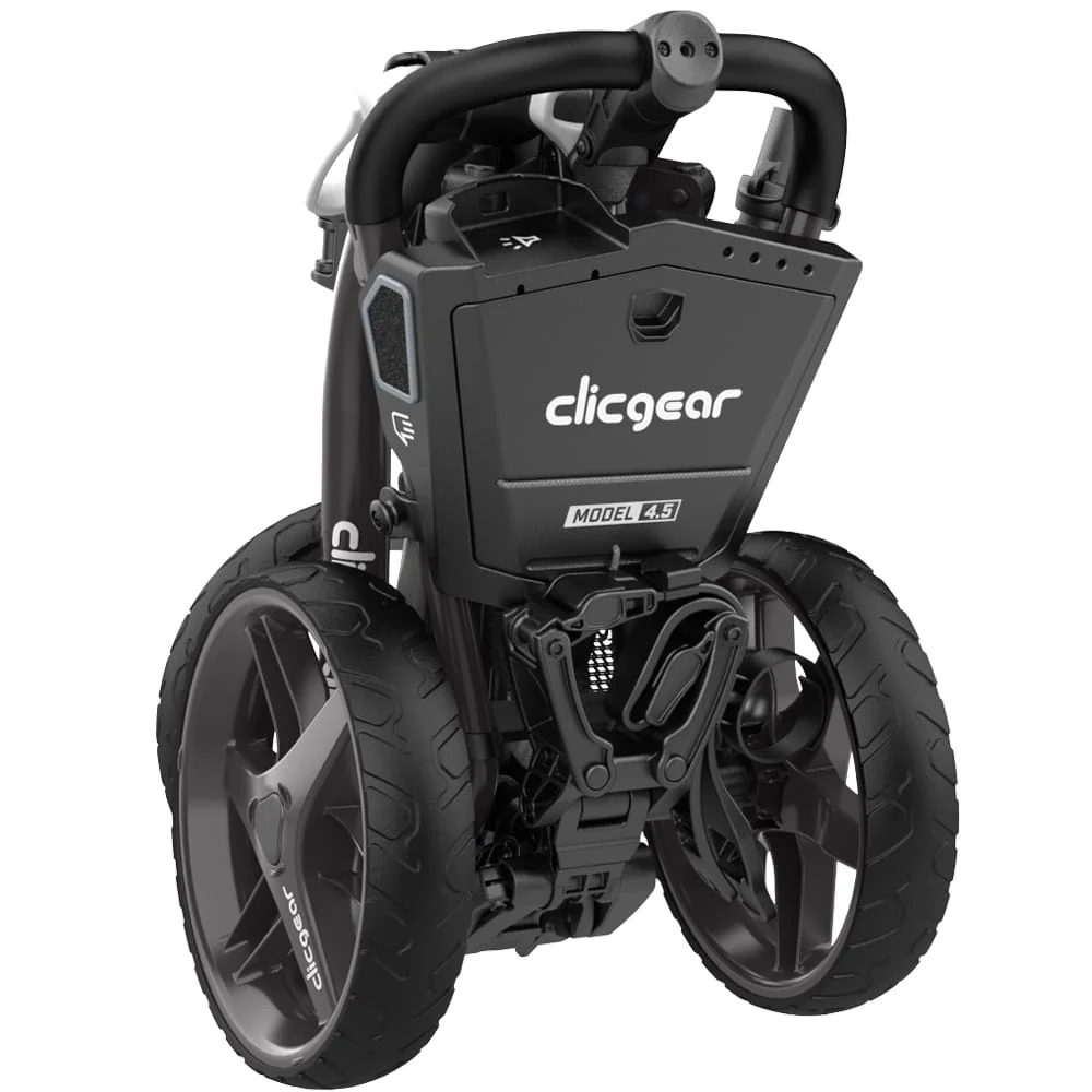 Clicgear 4.5 Trolley 3-Wheel Push Trolley - Black - Image 2