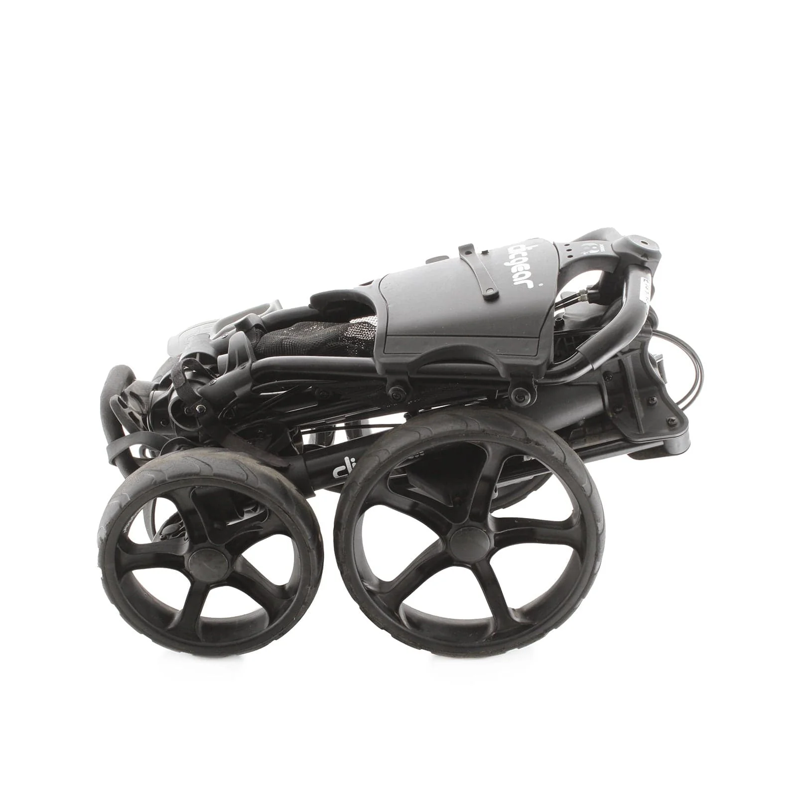 Clicgear 8.0 + 3-Wheel Push/Pull Trolley - Black - Image 5