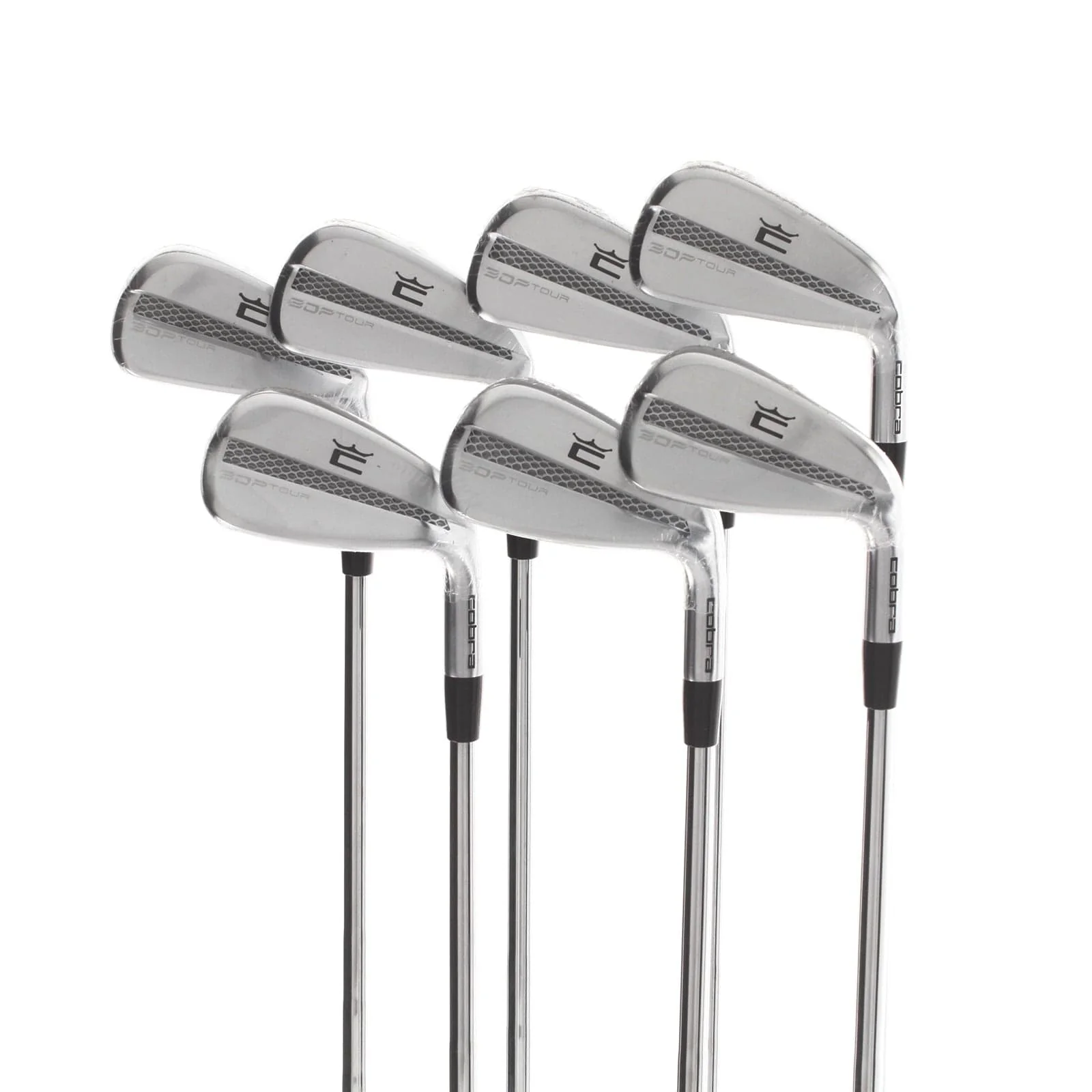 Cobra 3DP Tour Steel Mens Right Hand Irons 4-PW Stiff - KBS $-Taper 120