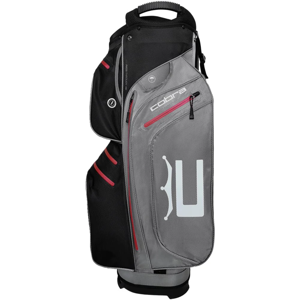 Cobra ACE Waterproof Cart Bag - Quiet Shade/White/Black