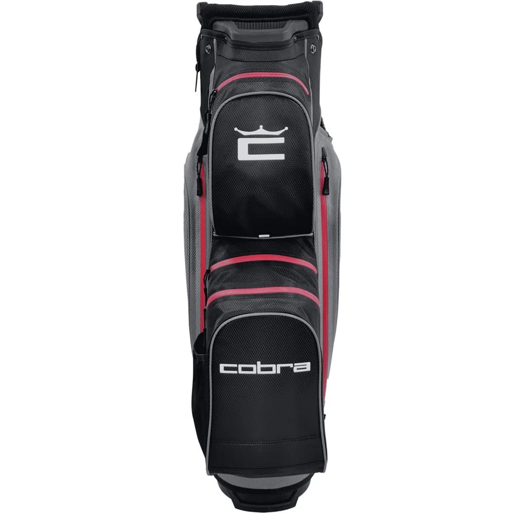 Cobra ACE Waterproof Cart Bag - Quiet Shade/White/Black - Image 8