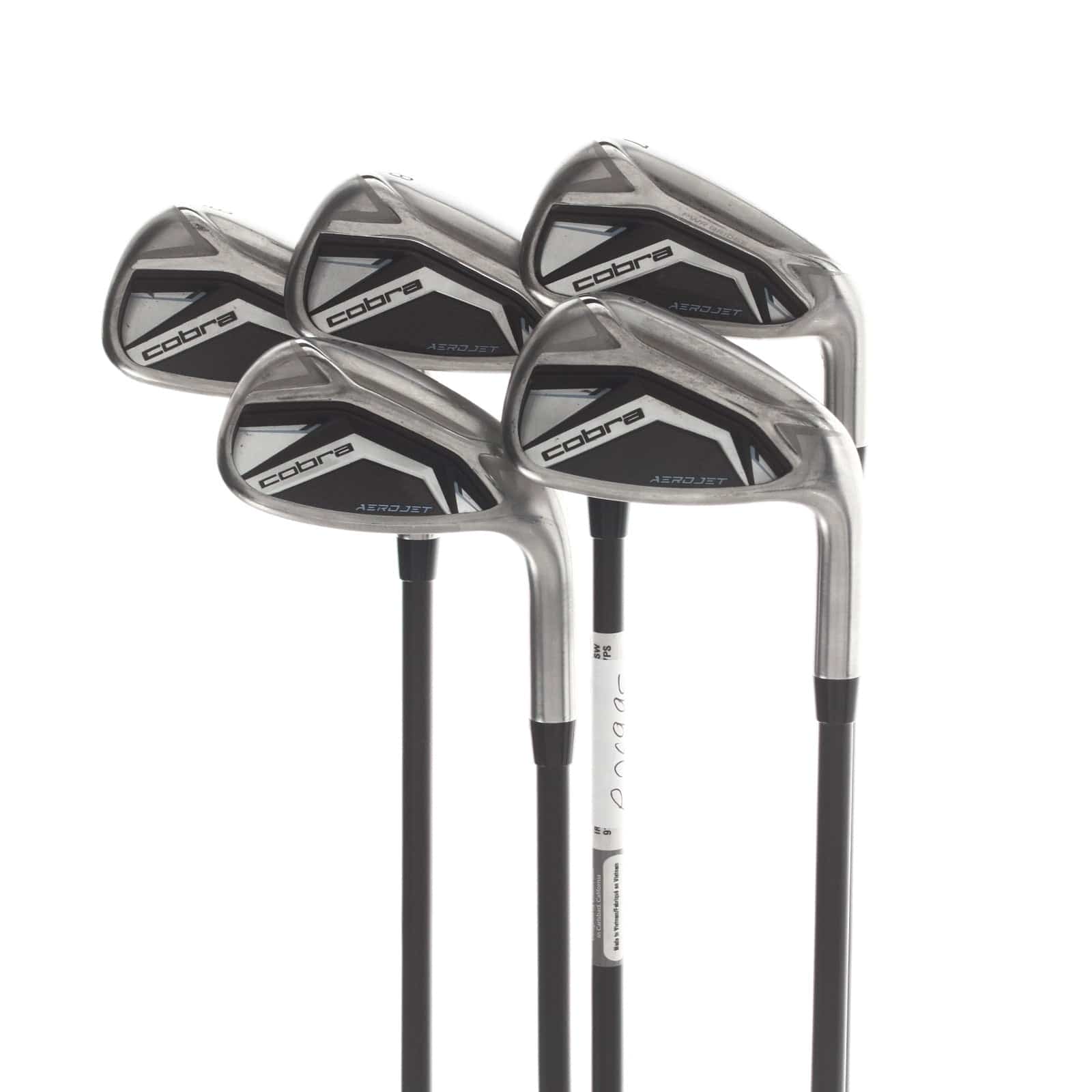 Cobra Aerojet Graphite Ladies Right Hand Irons 7-SW Ladies - KBS 55