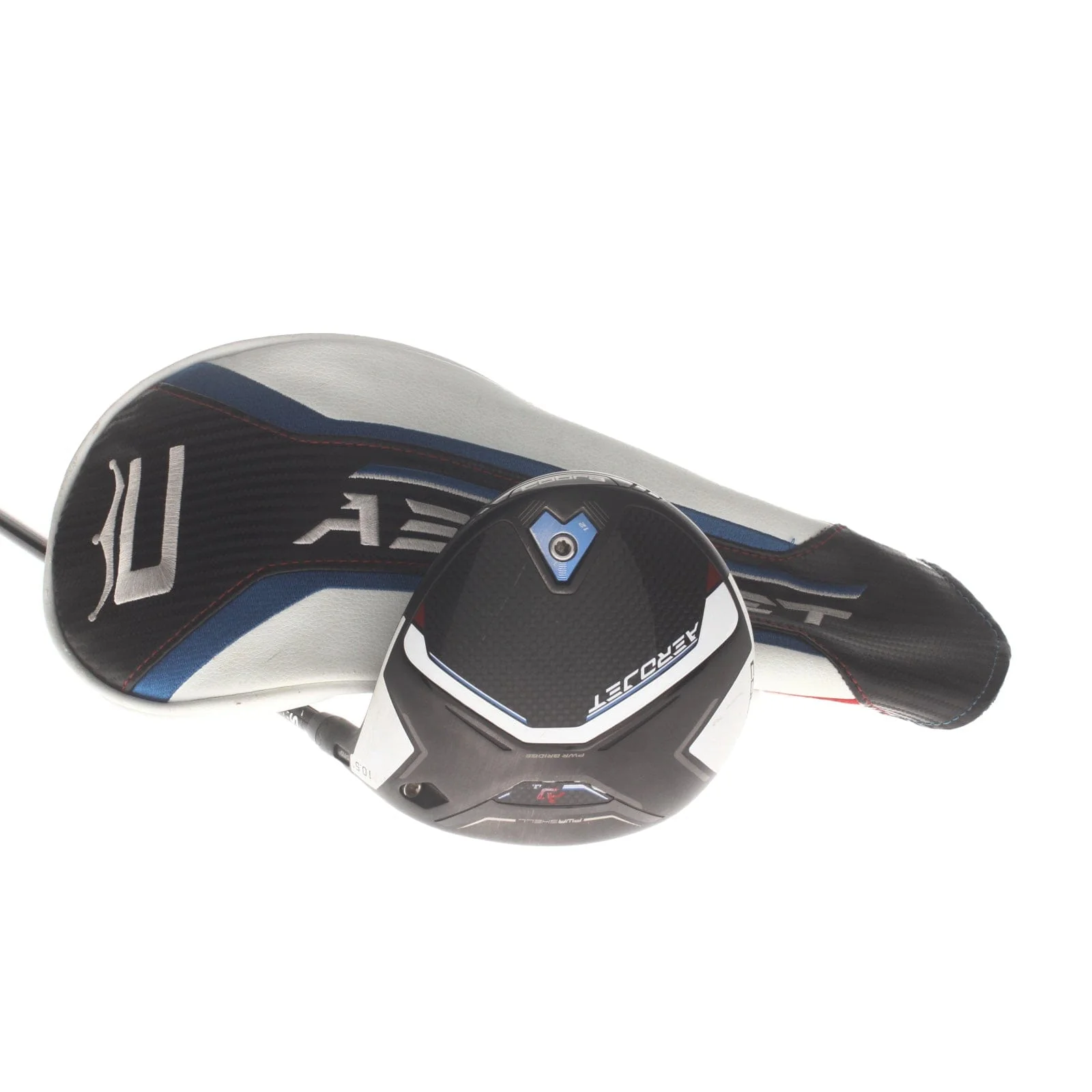 Cobra Aerojet Graphite Mens Right Hand Driver 10.5* Stiff - Kai'li Blue 60s