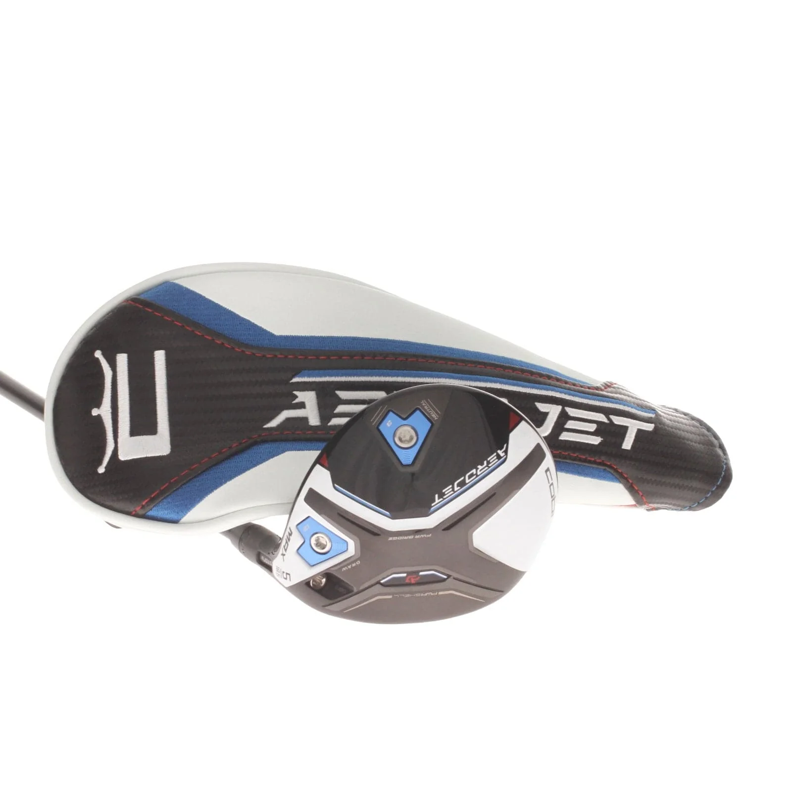 Cobra Aerojet Max Graphite Mens Right Hand Fairway 5 Wood 18.5* Regular - UST Mamiya Helium 5F3