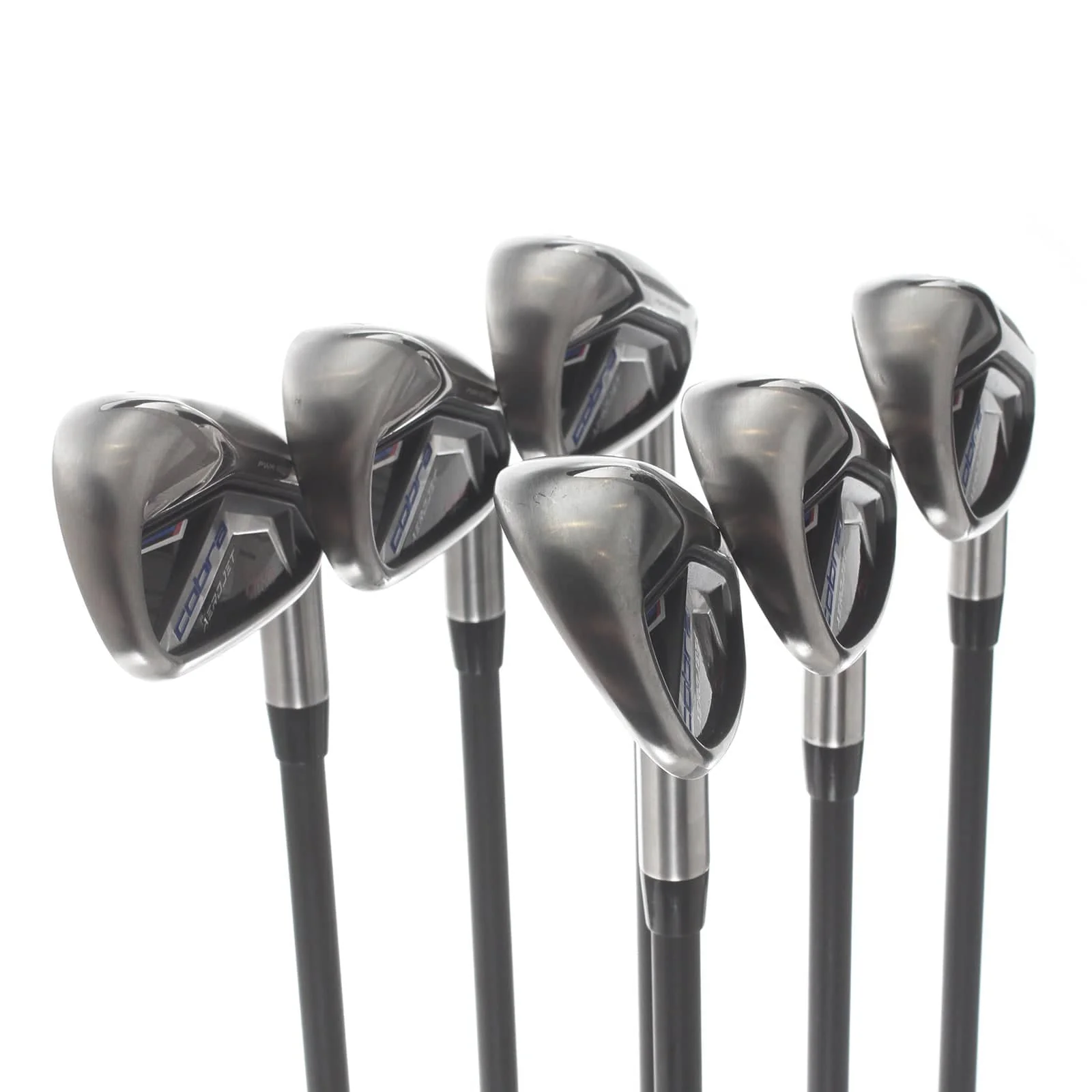 Cobra Aerojet One Length Graphite Mens Right Hand Irons 5-PW Regular - KBS PGI 75 - Image 2
