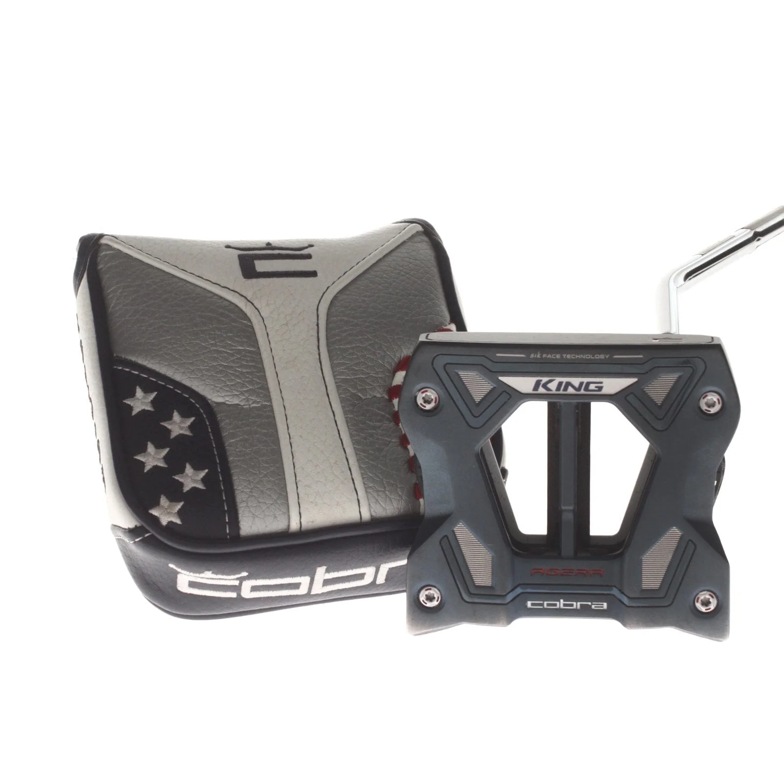Cobra Agera Volition Mens Right Hand Putter 35" Mallet - Super Stroke Tour 2.0