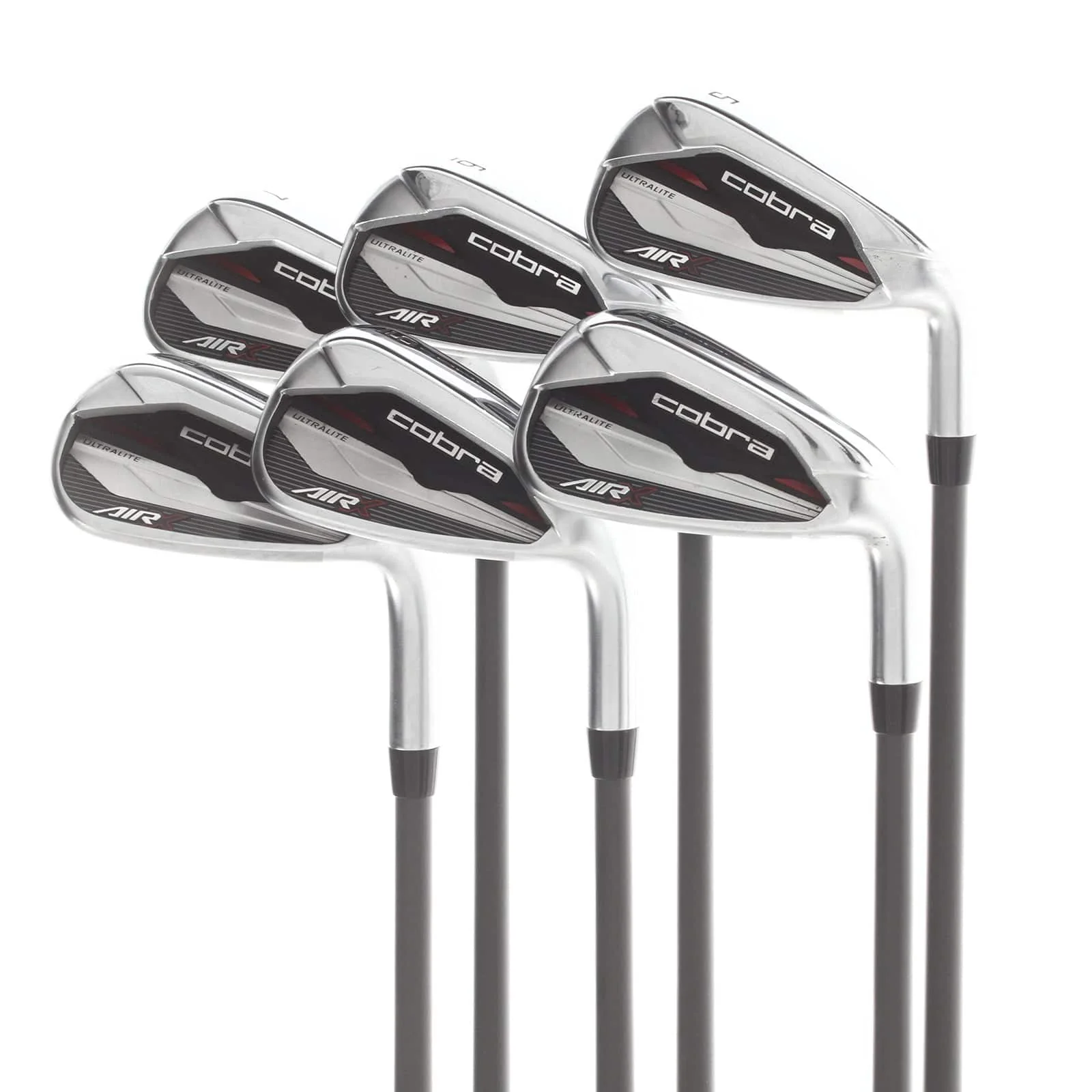 Cobra Air-X Graphite Mens Right Hand Irons 5-PW Regular - Cobra Ultralite 50R