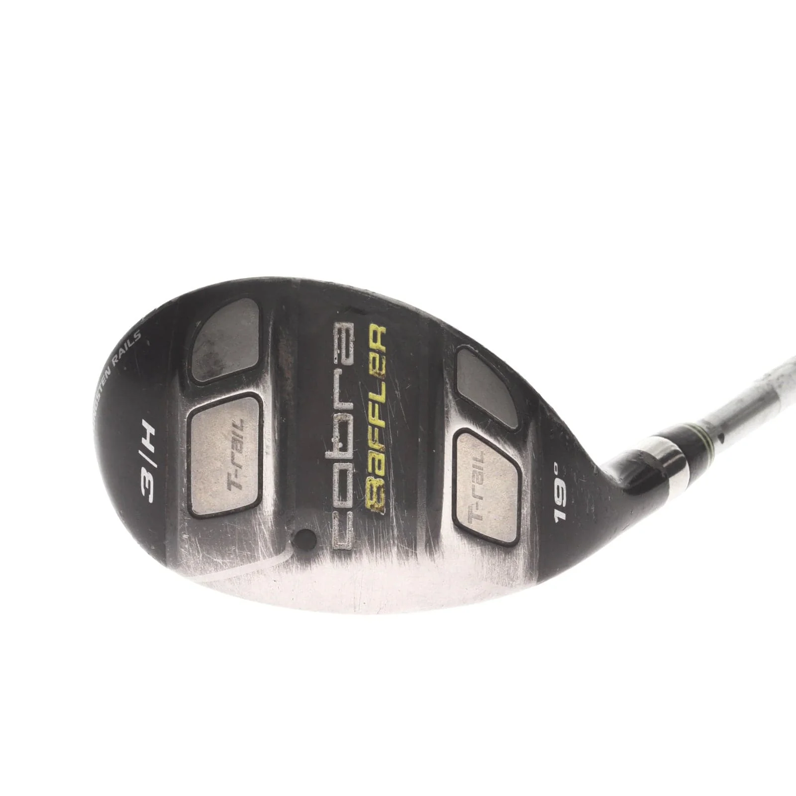 Cobra Baffler Graphite Mens Left Hand 3 Hybrid 19* Regular - Graphite Design Tour AD 65