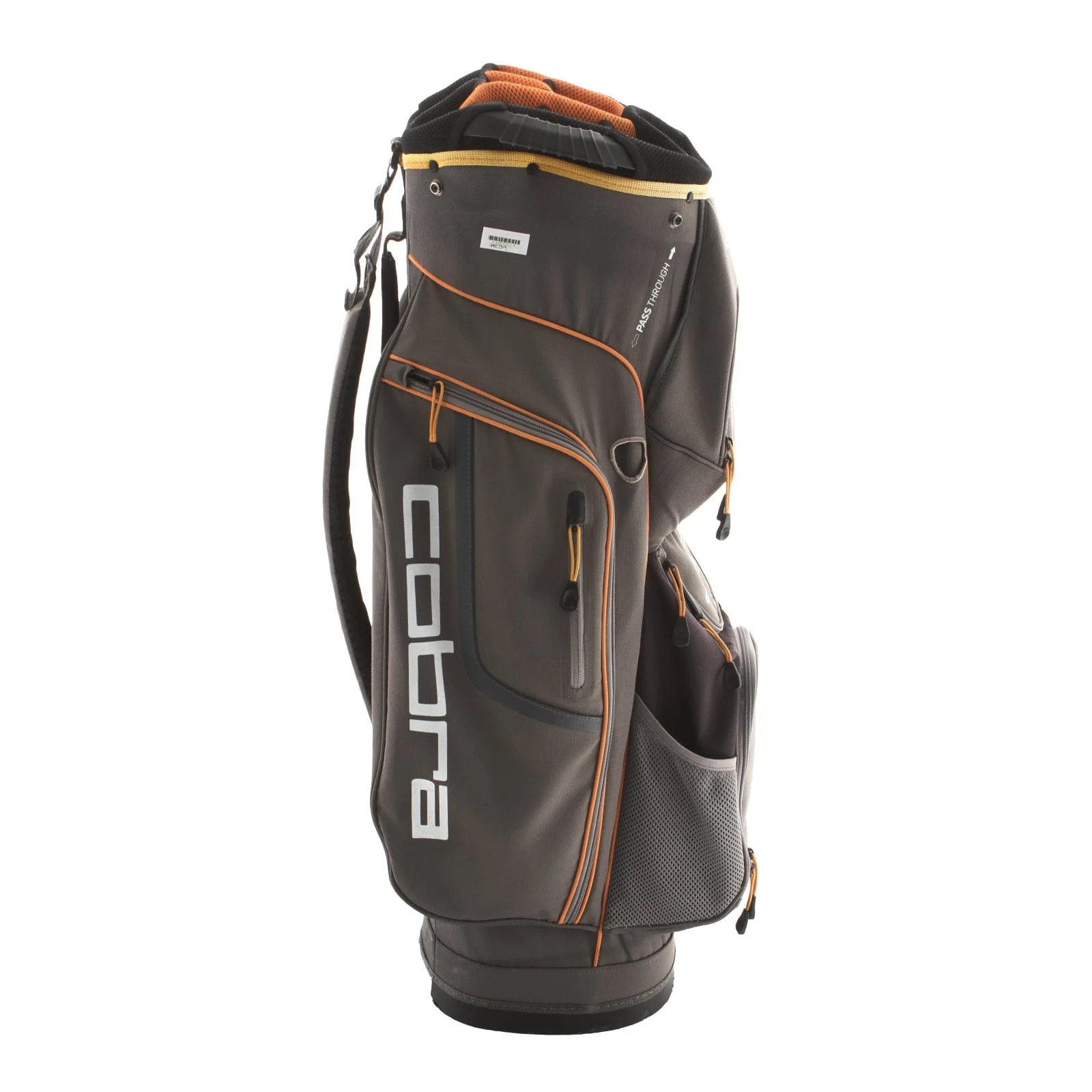 Cobra Cart Bag - Grey/Orange/White - Image 3