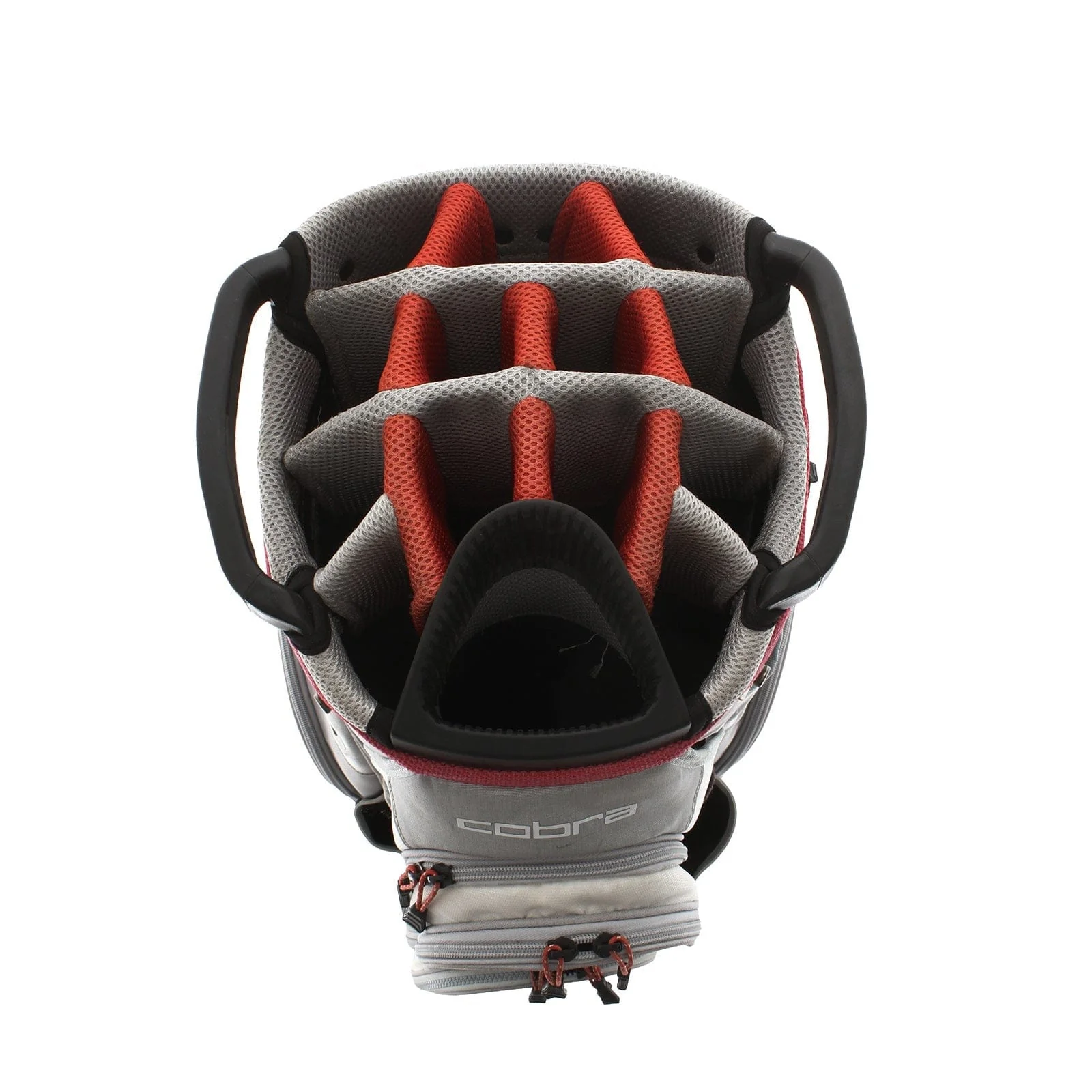 Cobra Cart Bag - Grey/White/Red - Image 2