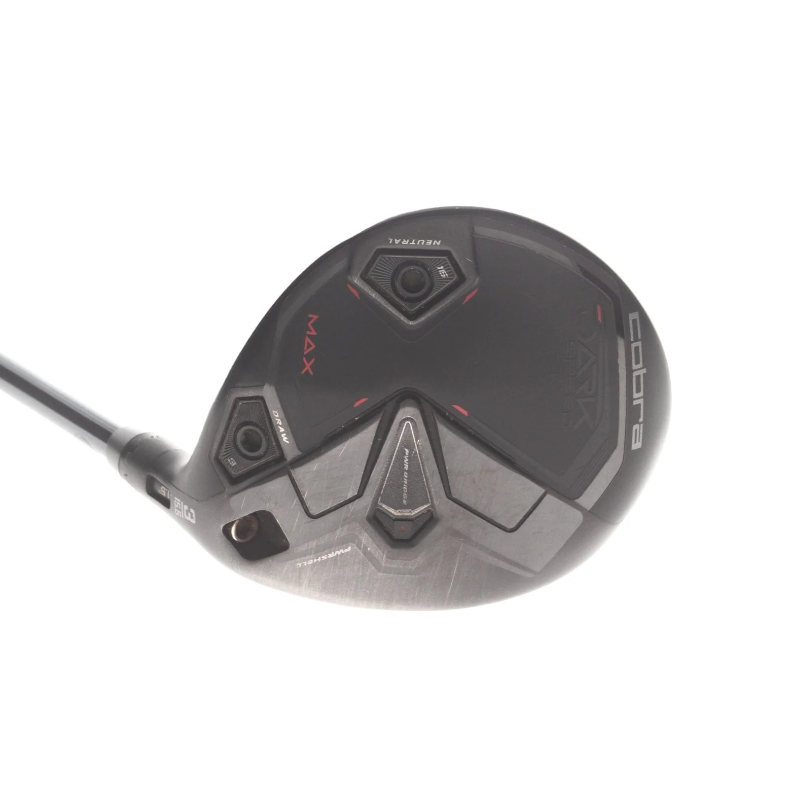Cobra Dark Speed MAx Graphite Mens Right Hand Fairway 3 Wood 15.5* Regular - Linq Red - Image 2