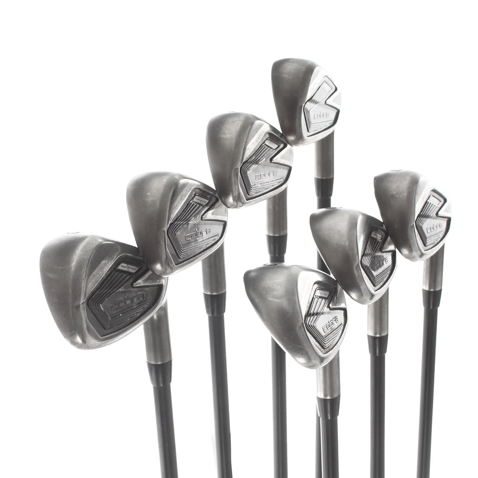 Cobra Darkspeed Graphite Mens Right Hand Irons 5-GW Stiff - KBS PGI 85 - Image 2