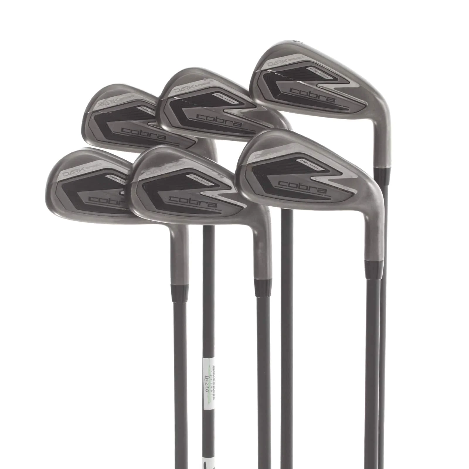 Cobra Darkspeed Graphite Mens Right Hand Irons 5-PW Senior - KBS PGI 65 A