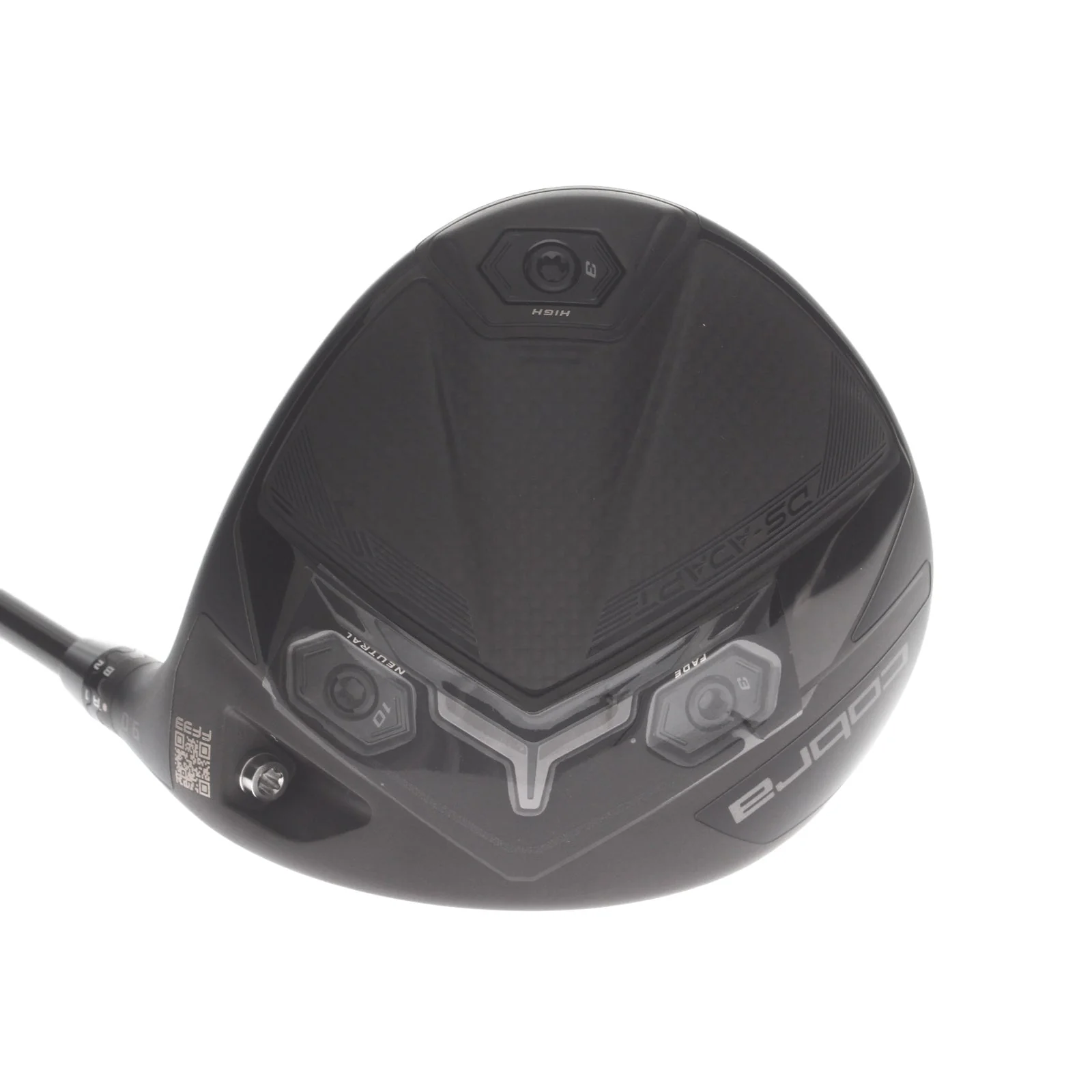 Cobra DS-Adapt LS Graphite Mens Right Hand Driver 9* Extra Stiff - Denali Black 60g 6.5 - Image 2