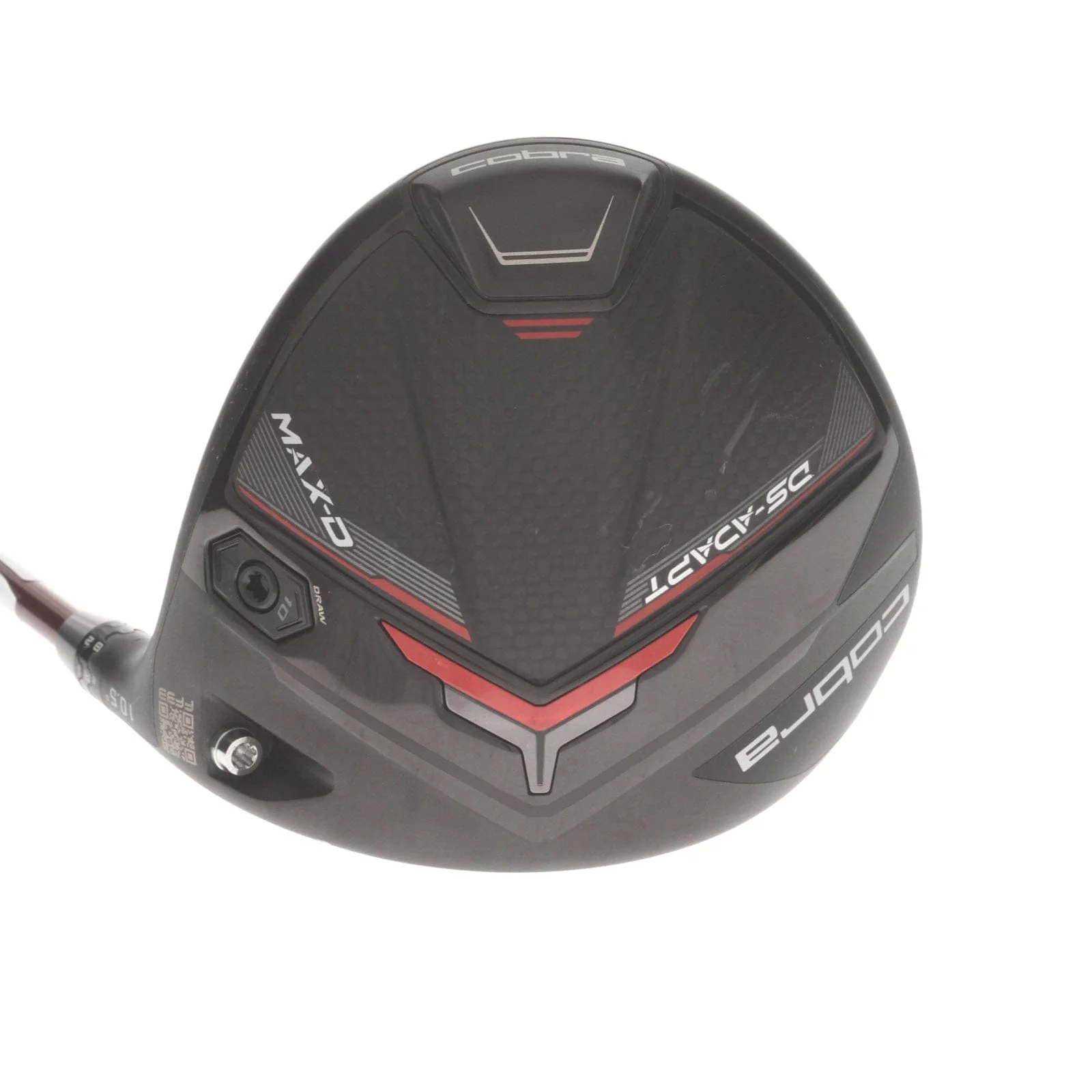 Cobra DS-Adapt Max-D Graphite Mens Right Hand Driver 10.5* Regular - Denali Red 5.5 50g