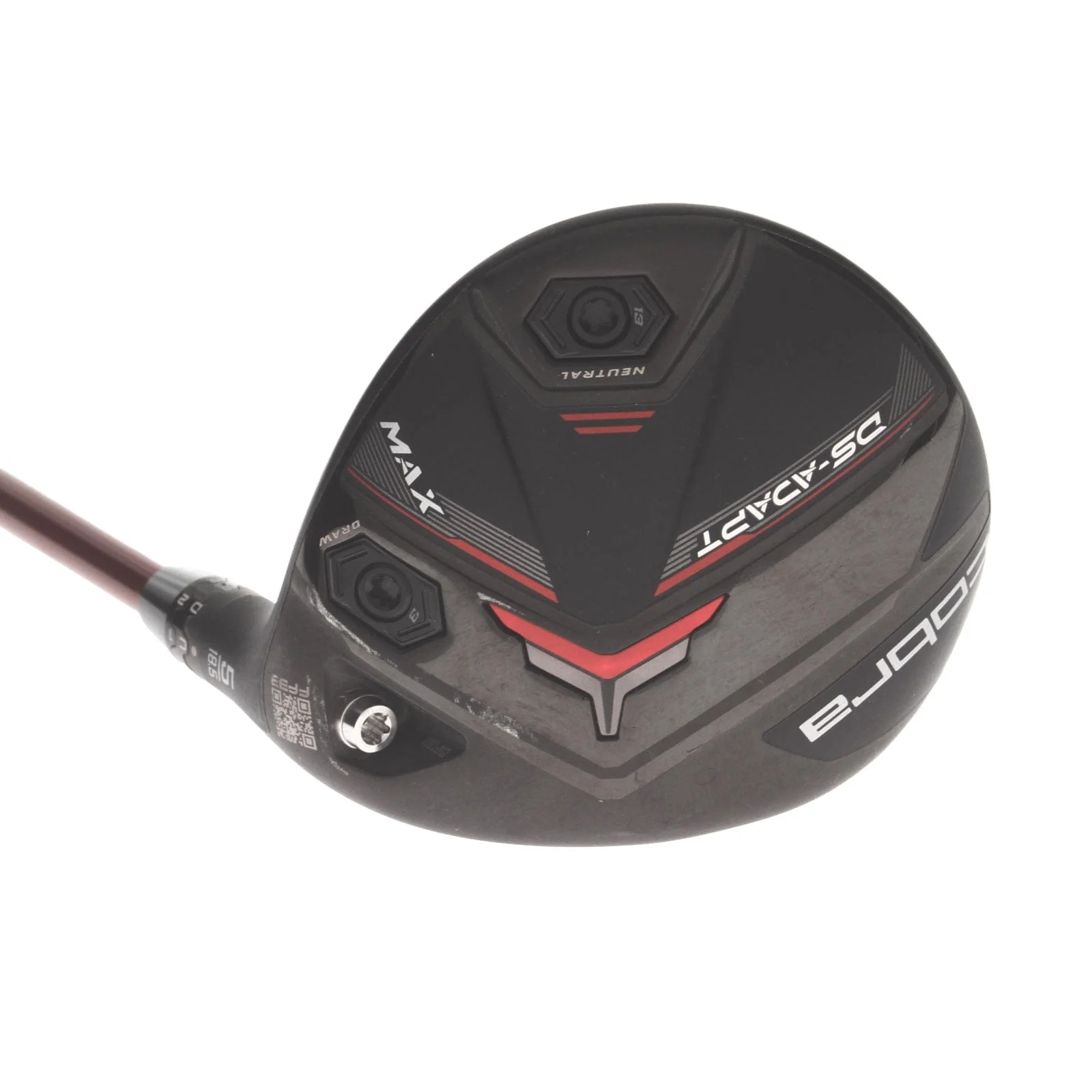 Cobra DS-Adapt Max Graphite Mens Right Hand Fairway 5 Wood 18.5* Senior - Denali Red 50