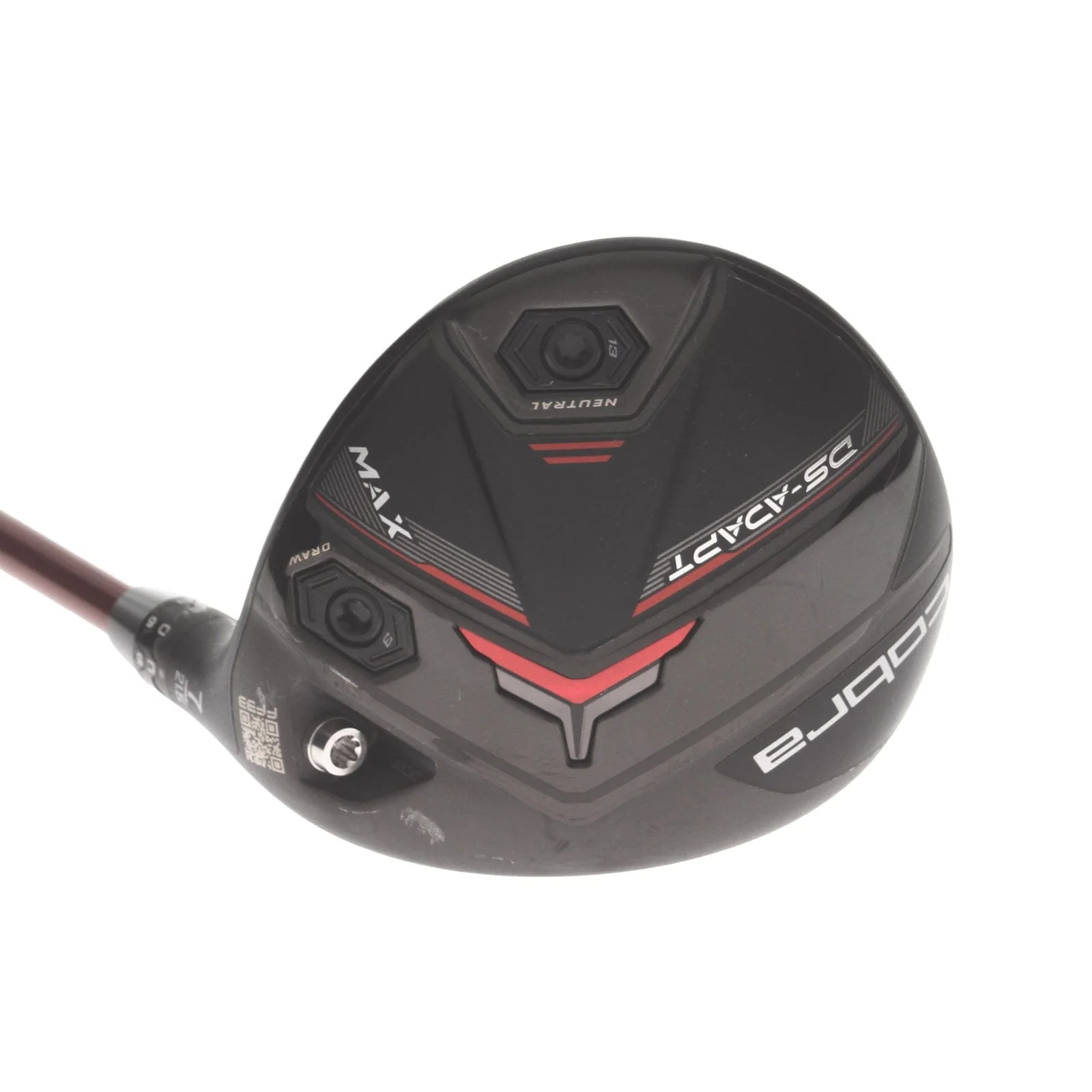 Cobra DS-Adapt Max Graphite Mens Right Hand Fairway 7 Wood 21.5* Regular - Denali Red 5.5 50g