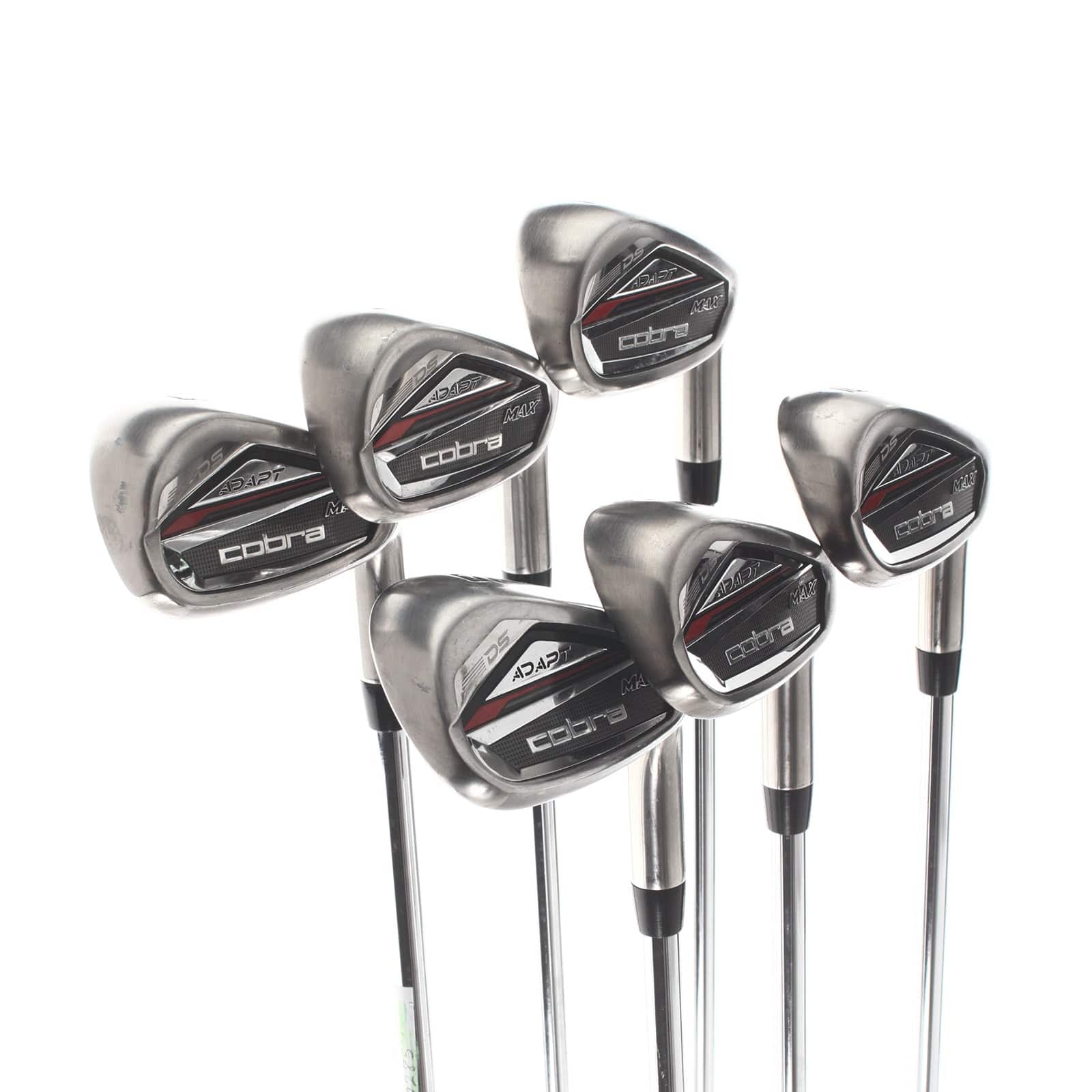 Cobra DS-Adapt Max Steel Mens Right Hand Irons 6-GW Regular - KBS Tour Lite - Image 2