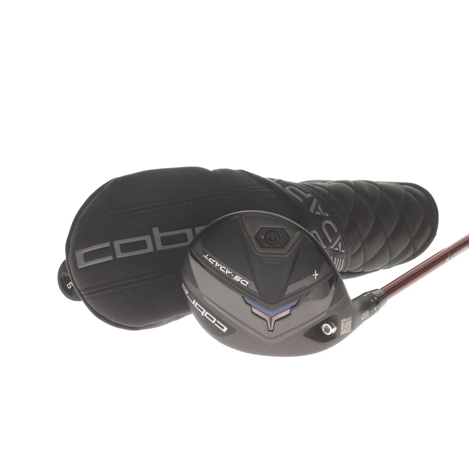 Cobra DS-Adapt X Graphite Mens Left Hand Fairway 5 Wood 18* Regular - Denali Red 50g