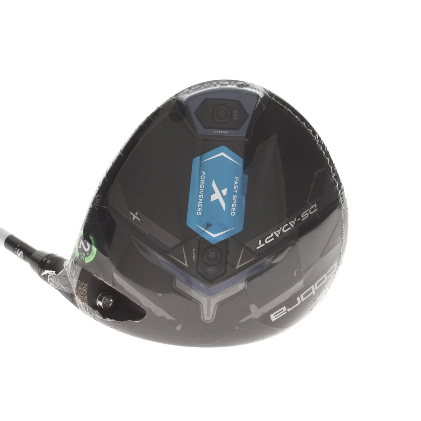 Cobra DS-Adapt X Graphite Mens Right Hand Driver 9* Stiff - Denali Blue Frost 60g 6.0 - Image 2