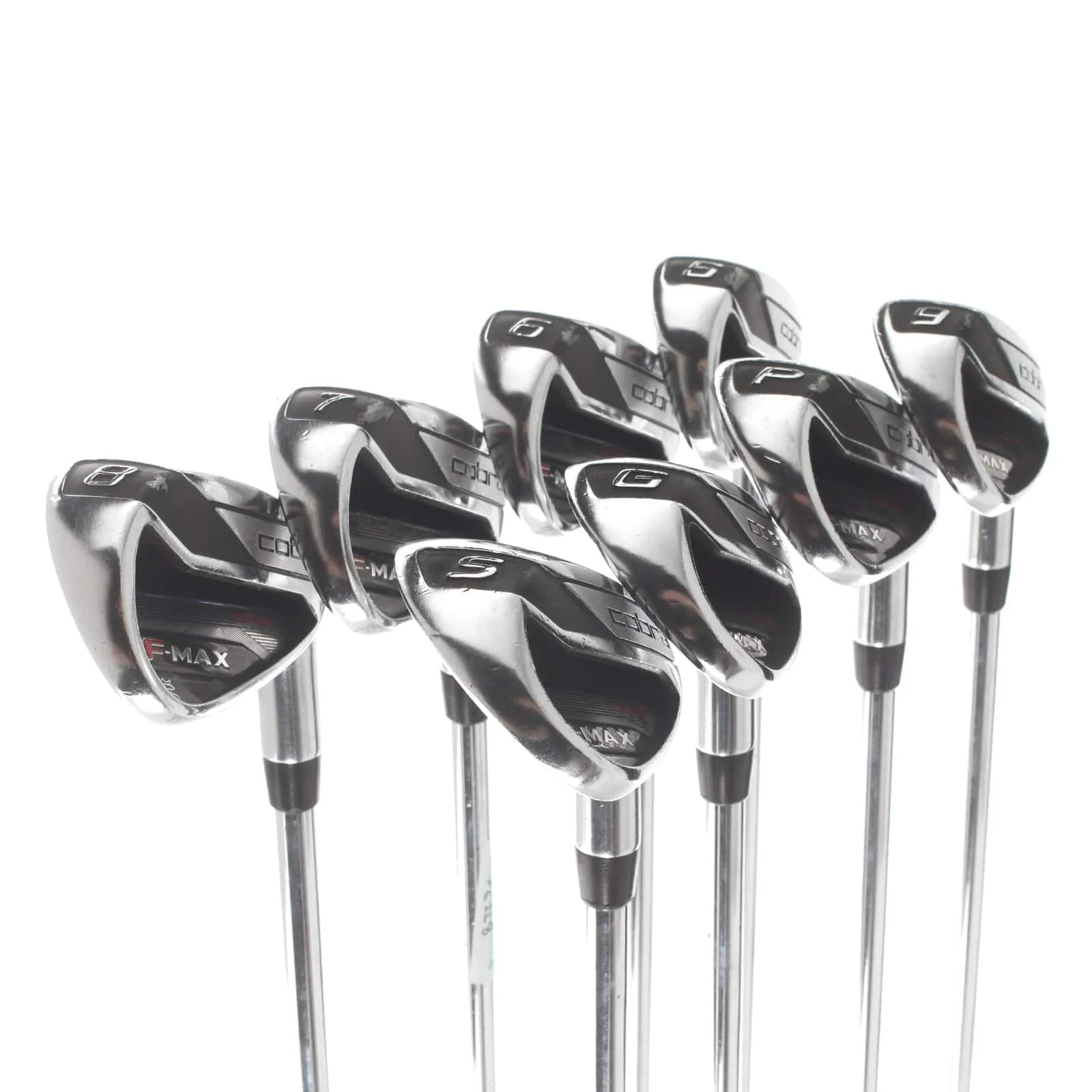 Cobra F-Max One Length Steel Mens Right Hand Irons 5-GW+SW Regular - True Temper One Length - Image 2