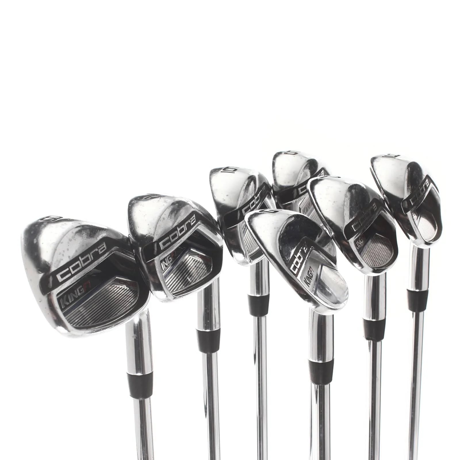 Cobra F7 One Length Steel Mens Right Hand Irons 5-GW Regular - Cobra - Image 2